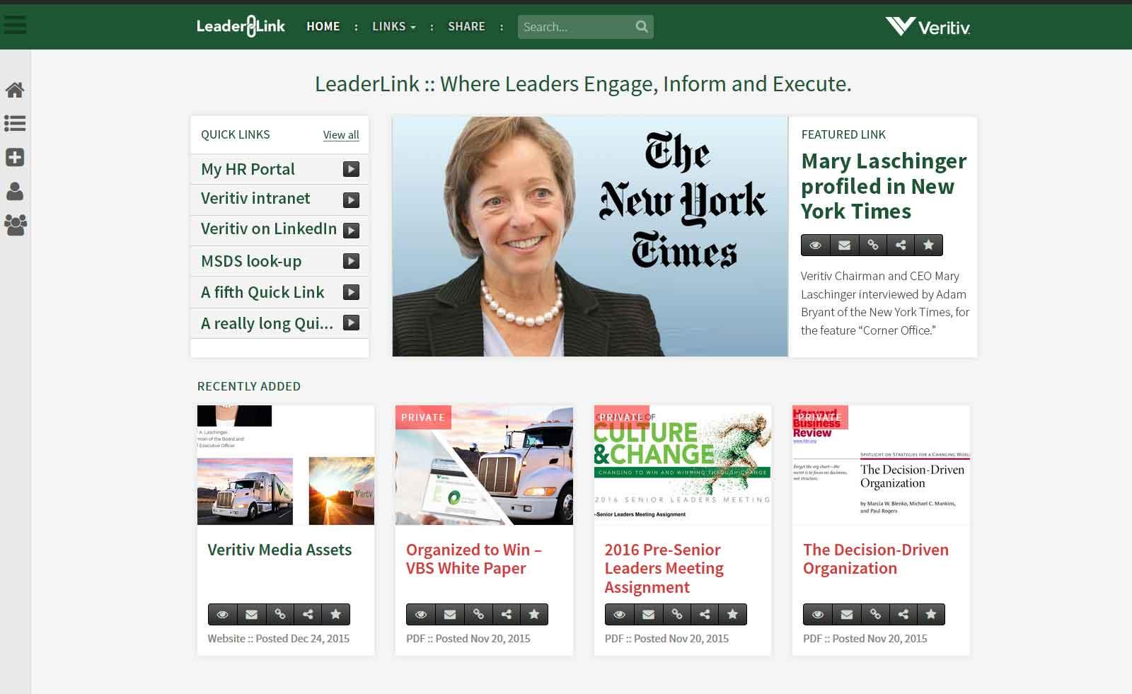 Veritiv LeaderLink Veritiv LeaderLink